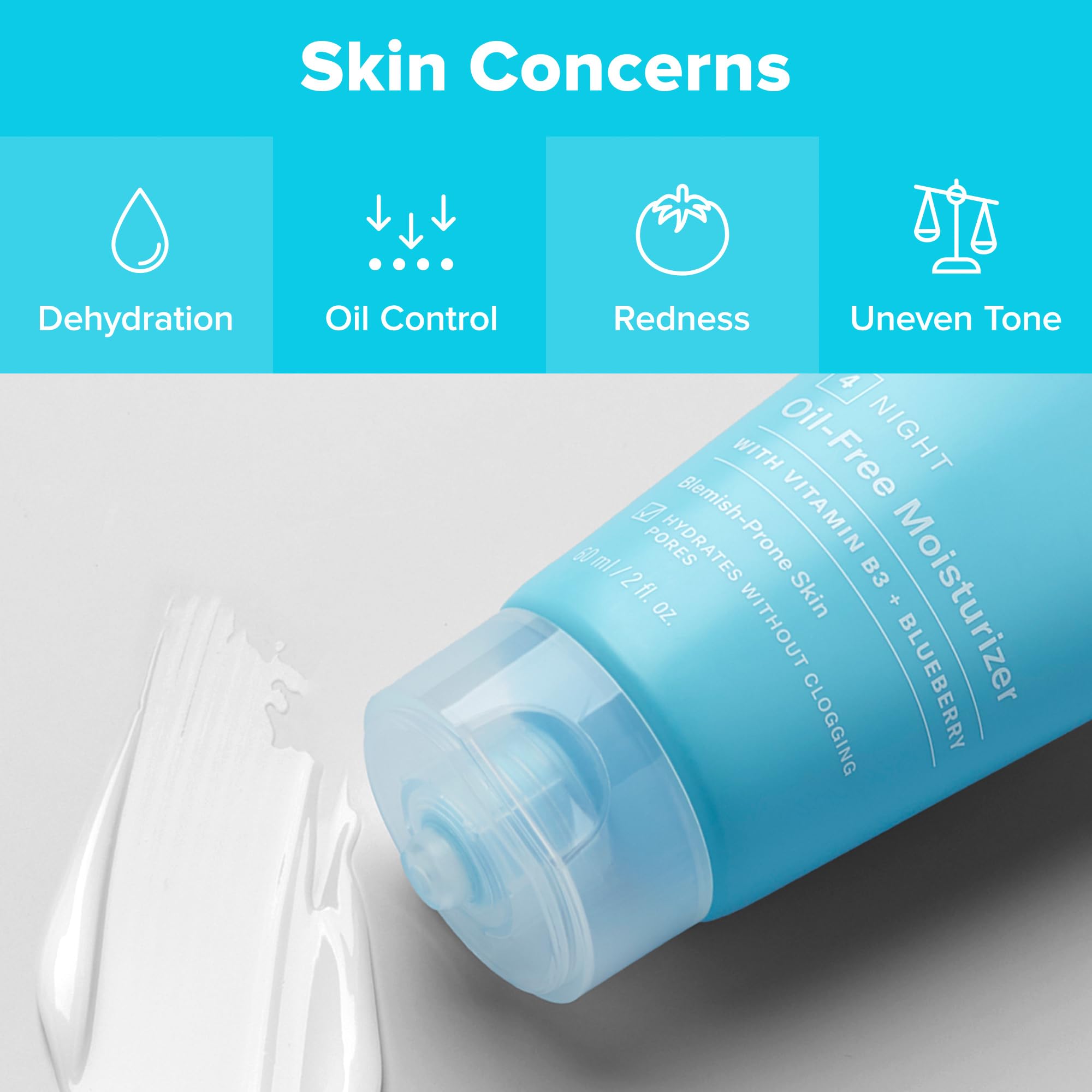 Paula's Choice CLEAR Oil-Free Moisturizer jar highlights niacinamide and ceramides for barrier support.