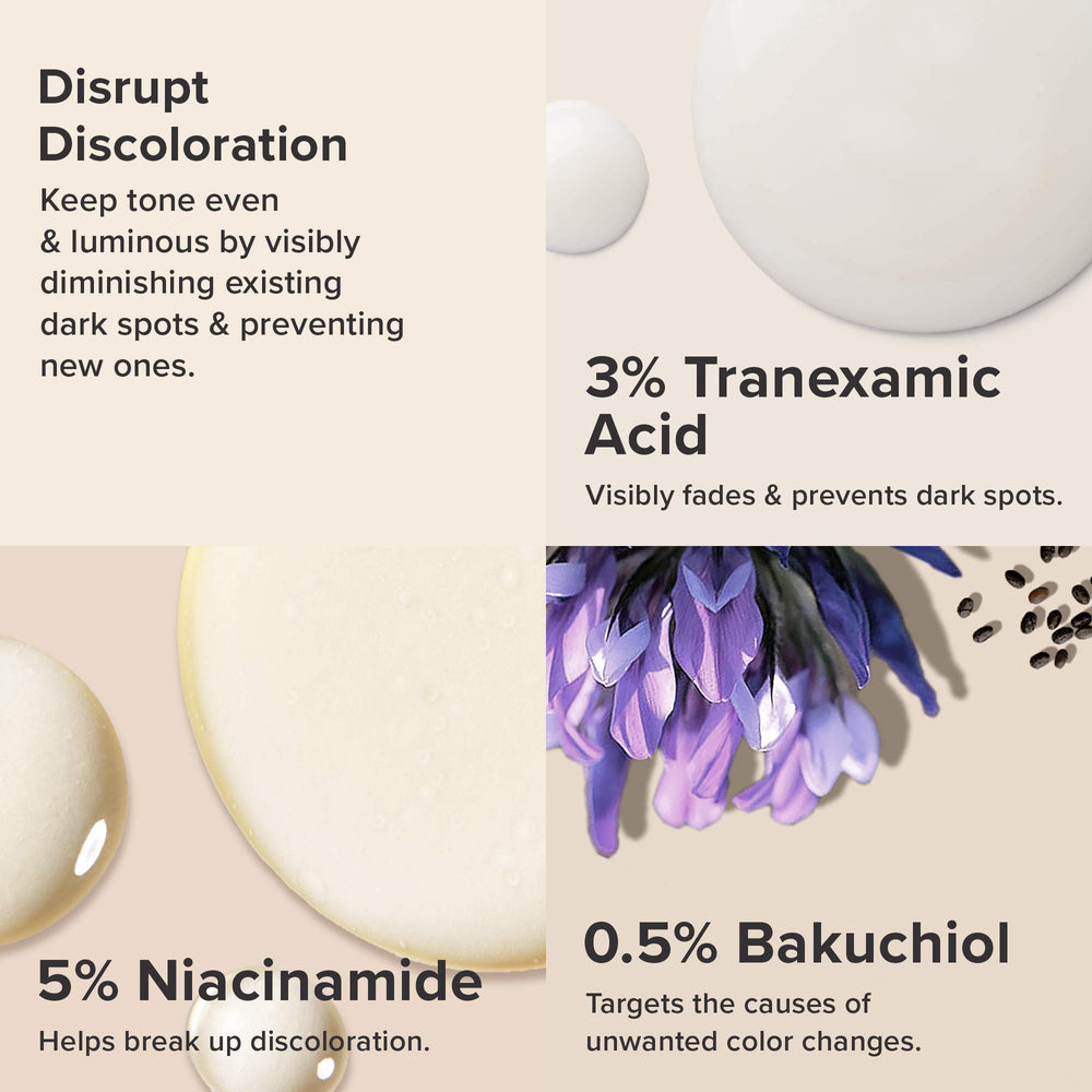 Paula's Choice Clinical Discoloration Serum application demonstrates clean, simple use.
