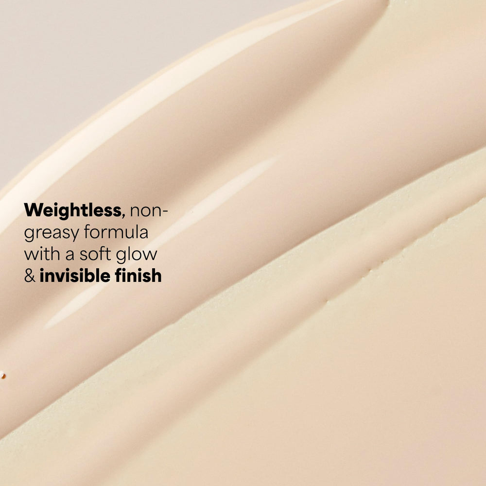Paula's Choice invisible finish on diverse skin tones with no white cast