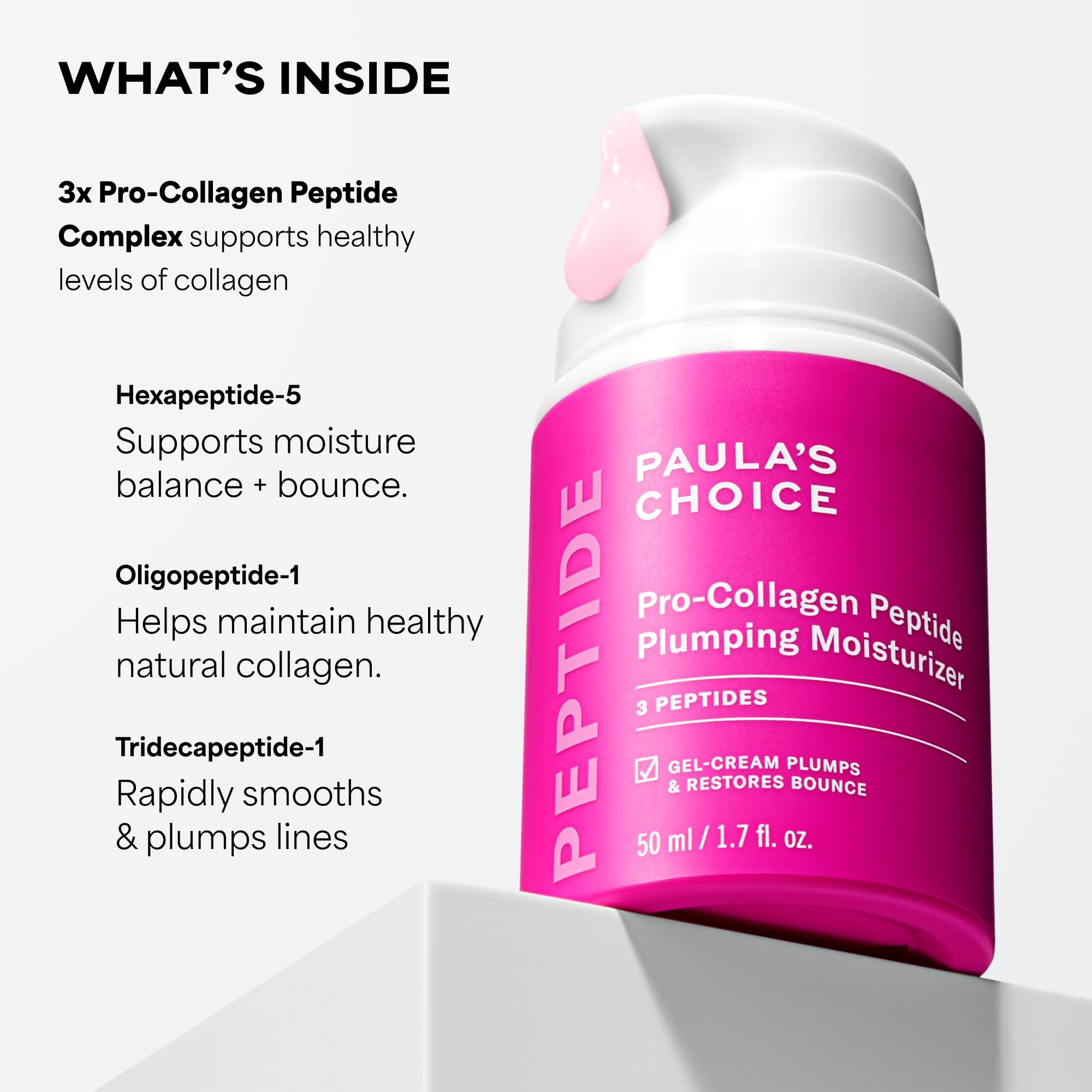 Foundation-friendly base from Paula's Choice Pro-Collagen Peptide Plumping Moisturizer