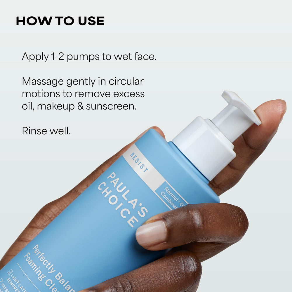 Paula's Choice RESIST Balance close-up of hyaluronic acid and aloe ingredients.