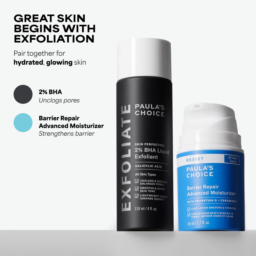 Paula's Choice RESIST Barrier Repair suitable for all skin types concept image.