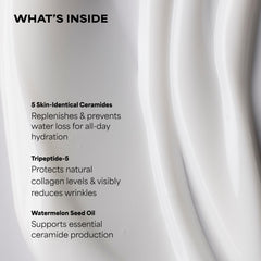 Paula's Choice RESIST Barrier Repair cream texture close-up emphasizing lightweight finish.