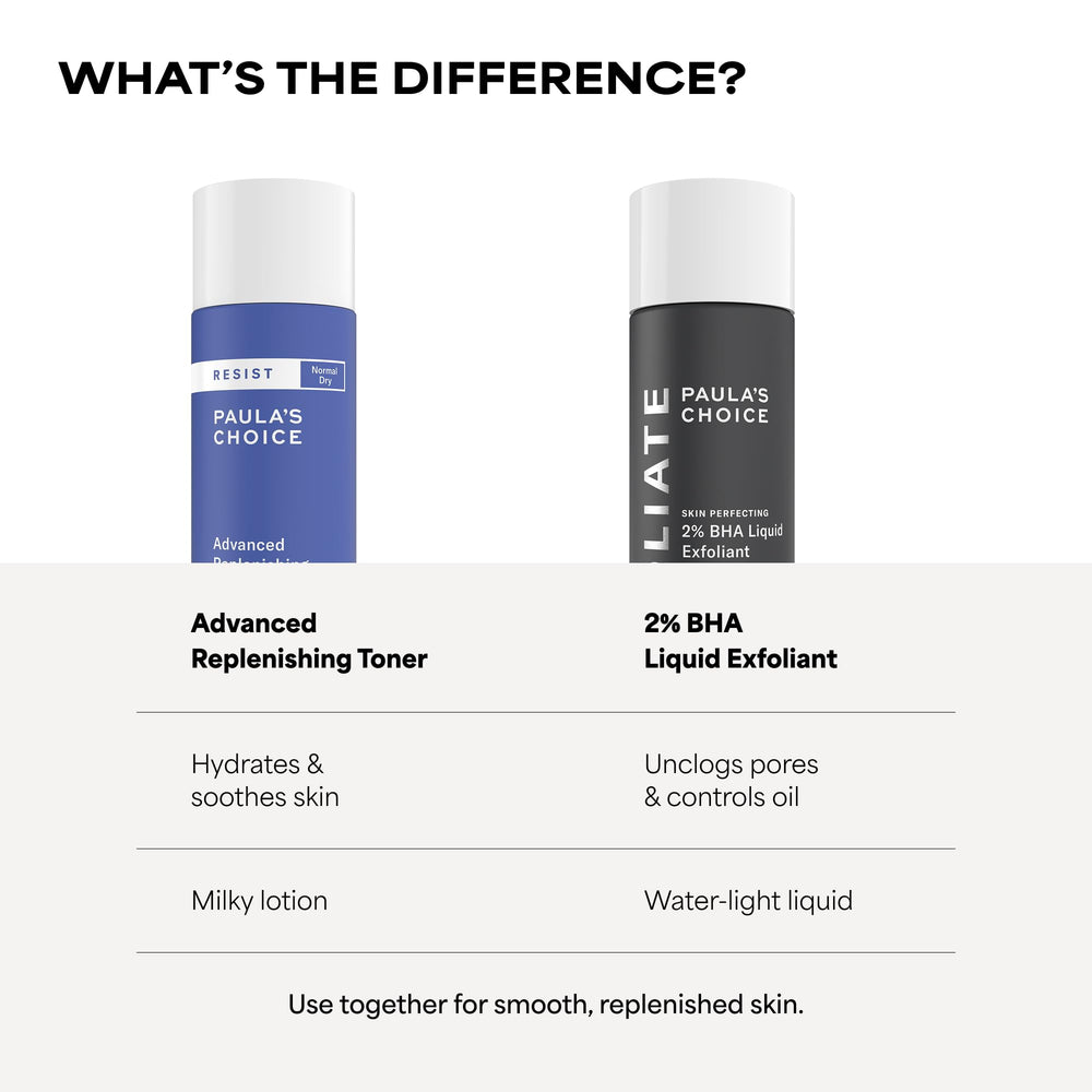 Paula's Choice Resist toner water-like texture closeup suggests light hydration