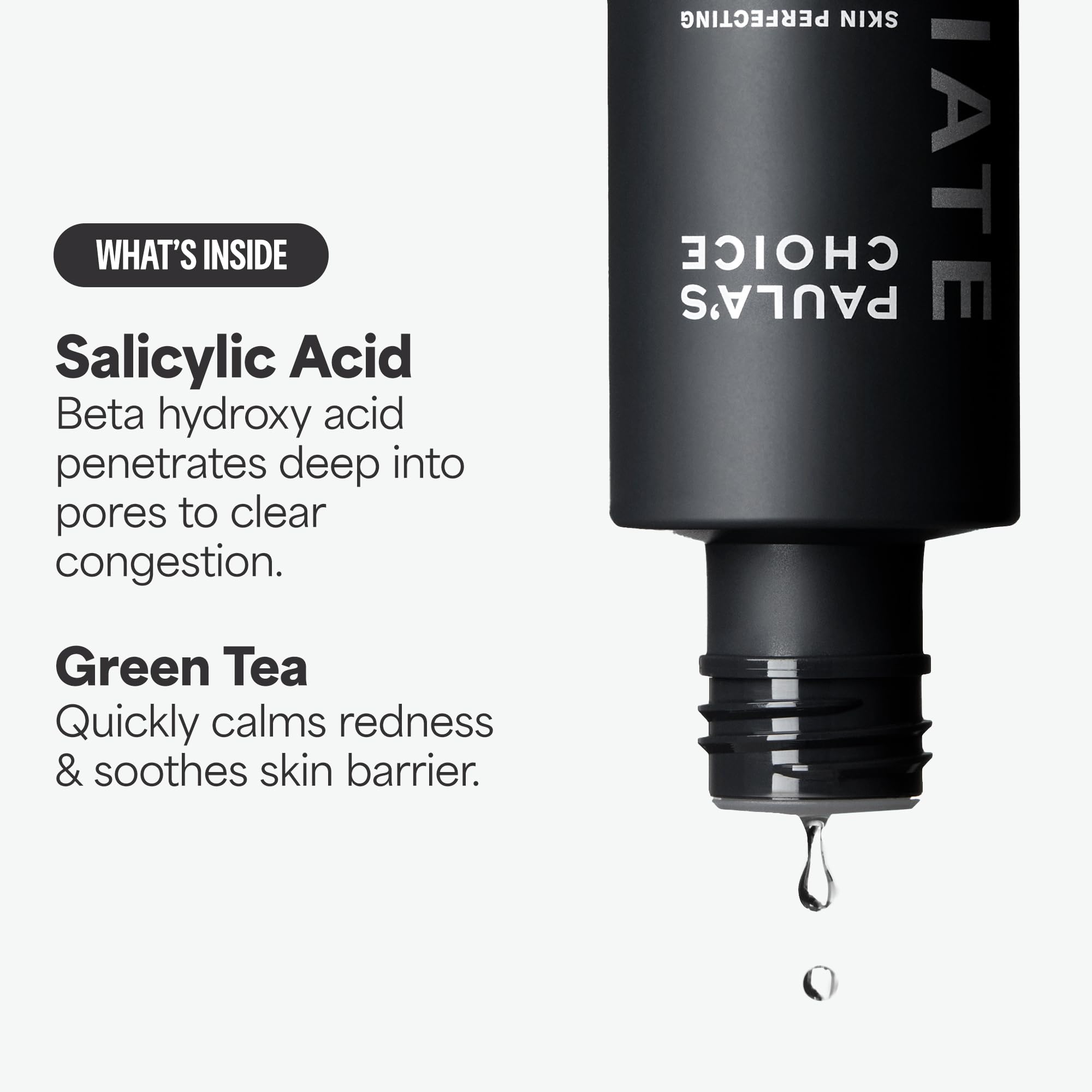 Daily-use, fragrance-free Paula's Choice 2% BHA exfoliant supporting hydration and routine.