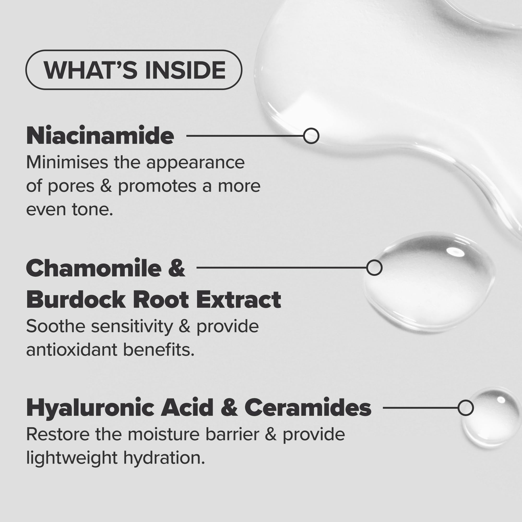Paula's Choice Toner application on cheek illustrates even-prep for daily skincare.