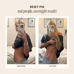 Paulina Fitness Reset capsules close-up highlights vegan capsules designed for gentle cleansing.
