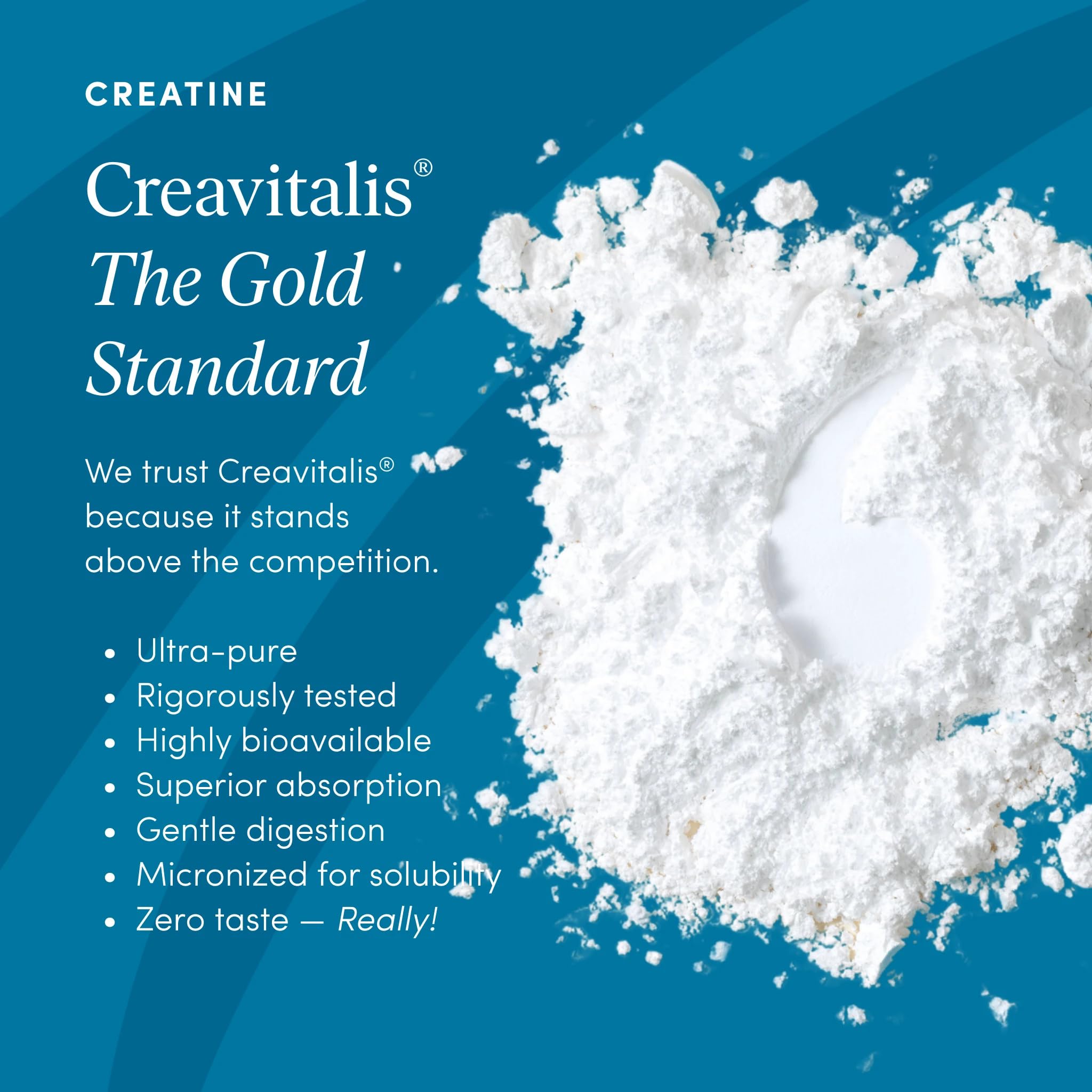 Pause Life Creatine Powder in gym bag ready for training sessions.