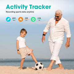 Pautios Pedometer Watch blood oxygen reading supports daily health awareness.