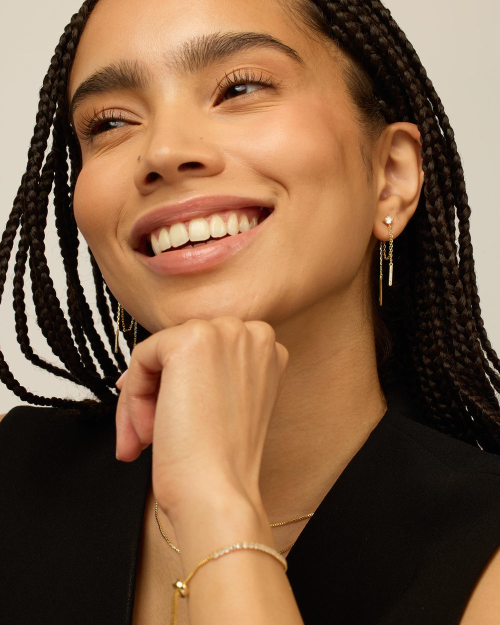 PAVOI 4 mm cubic zirconia ball adds subtle sparkle