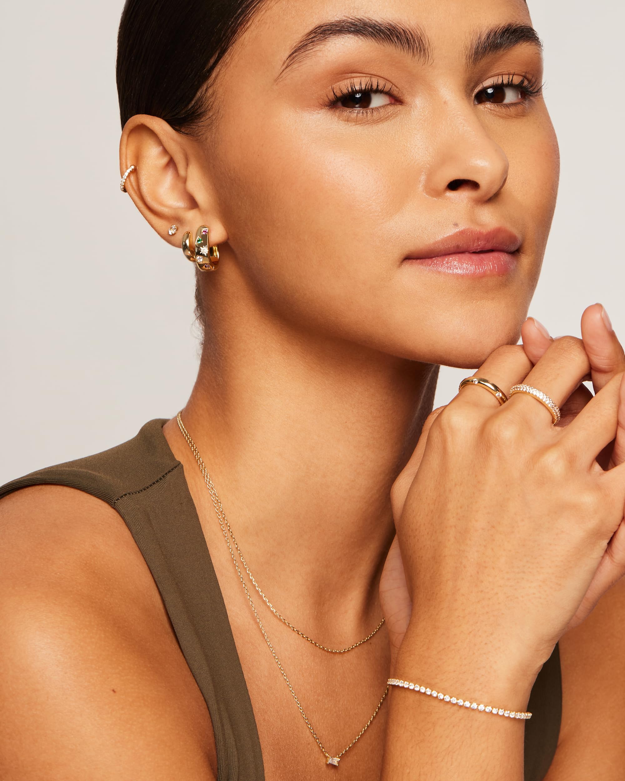 PAVOI hypoallergenic nickel-safe design ideal for sensitive ears.