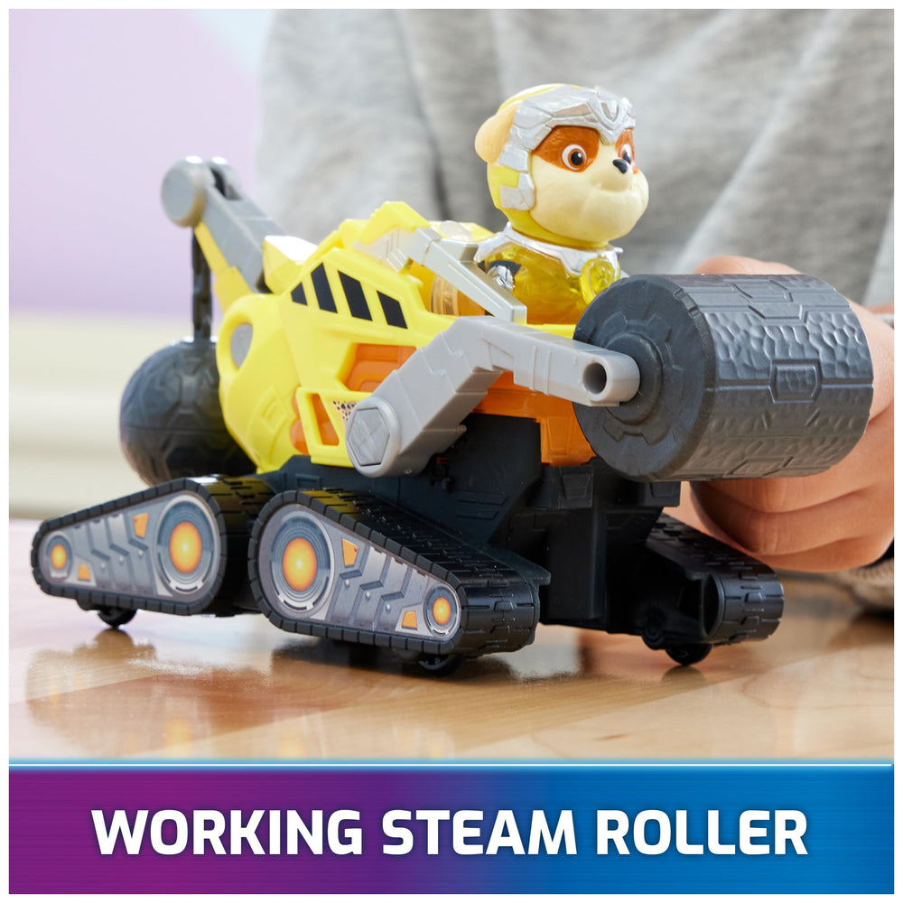 Paw Patrol Mighty Movie uniform detail adds authentic look.