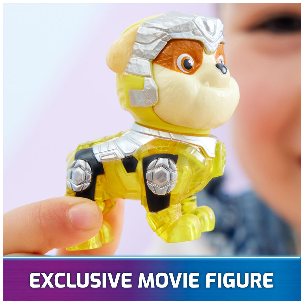 Paw Patrol truck light and sound activation for engaging rescue moments.