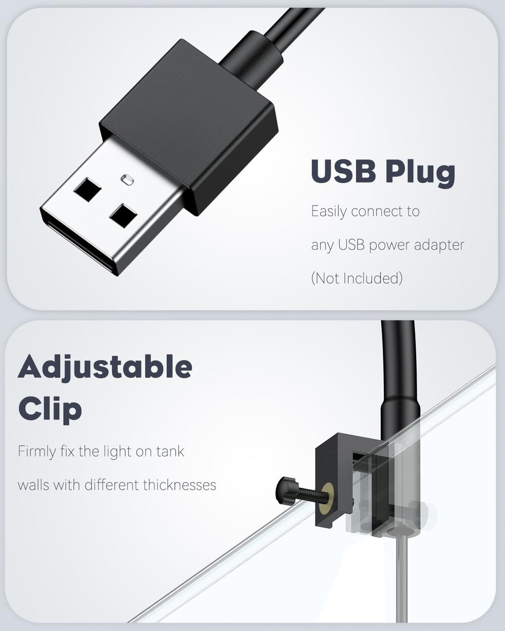 Pawfly 6W LED aquarium light timer function supports consistent day-night cycles.