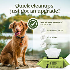 Paw Fume face wipes offer gentle cleansing for sensitive skin.