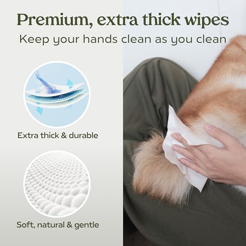 Paw Fume everyday-use wipes for gentle, convenient care.