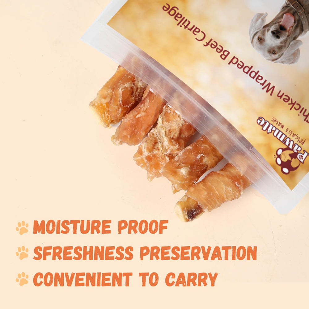 Protéines duales: poulet et cartilage boeuf, calcium inclus
