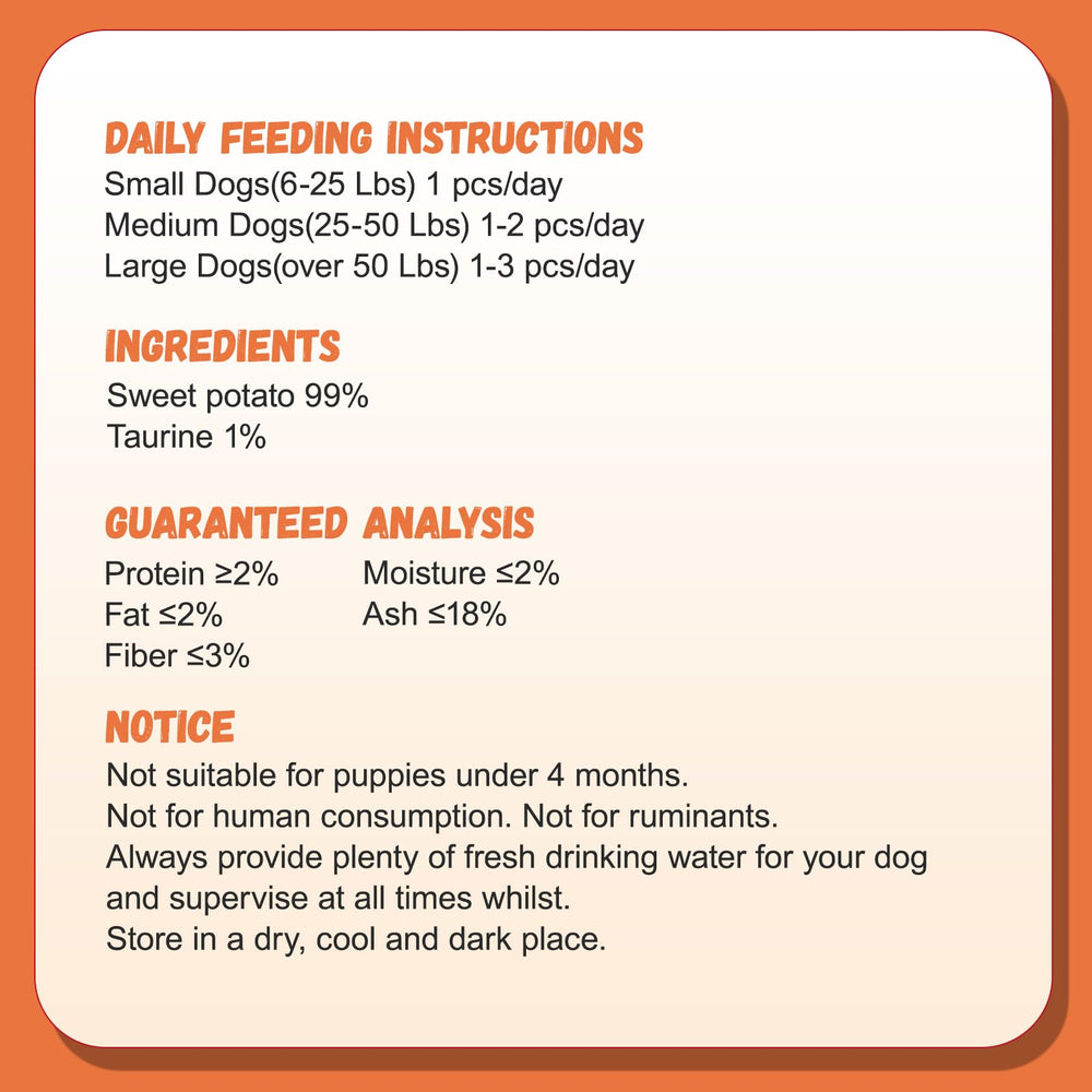 Pawmate Sweet Potato Treats served in dog bowl for quick snack