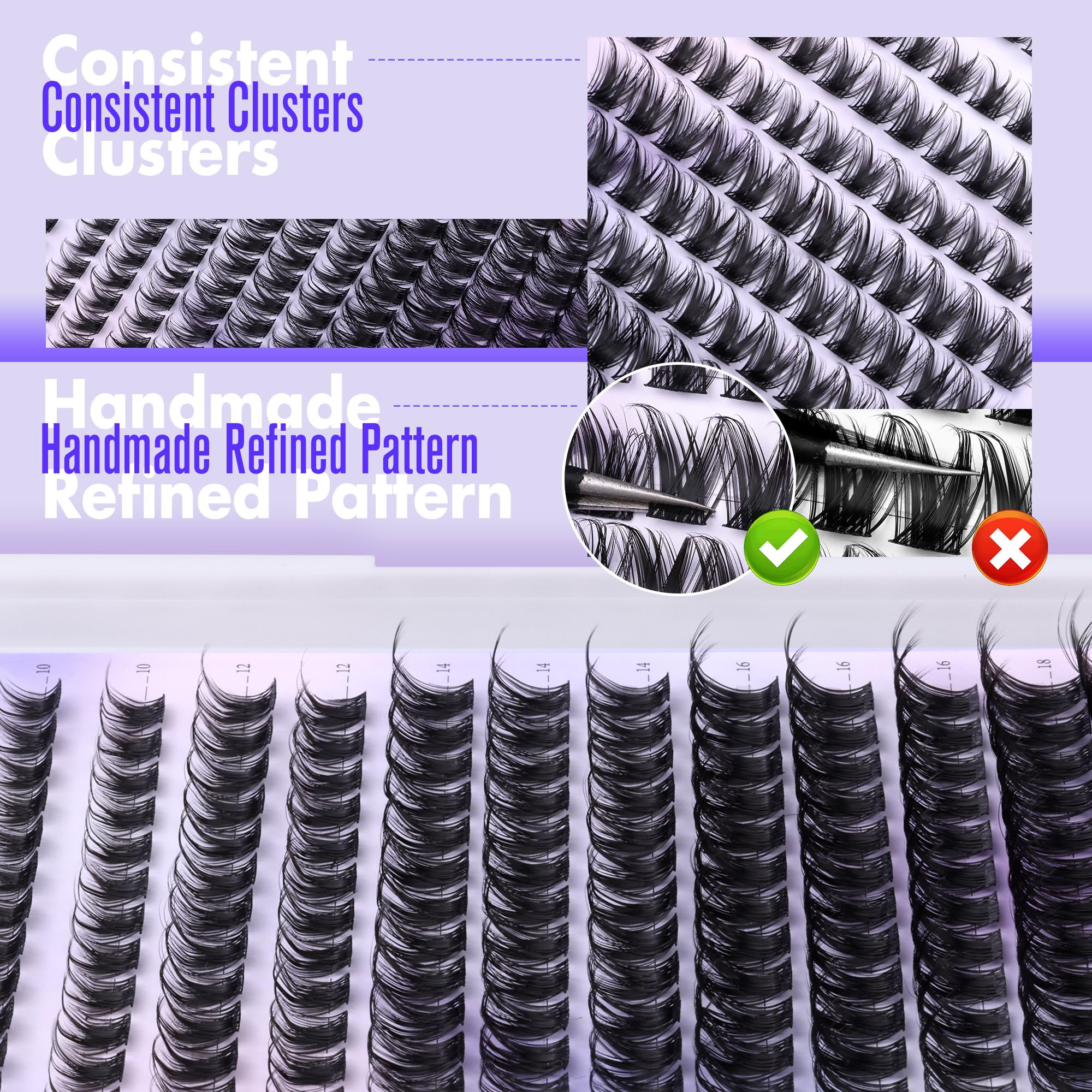 Pawotence at home lash kit enables experimentation with lengths
