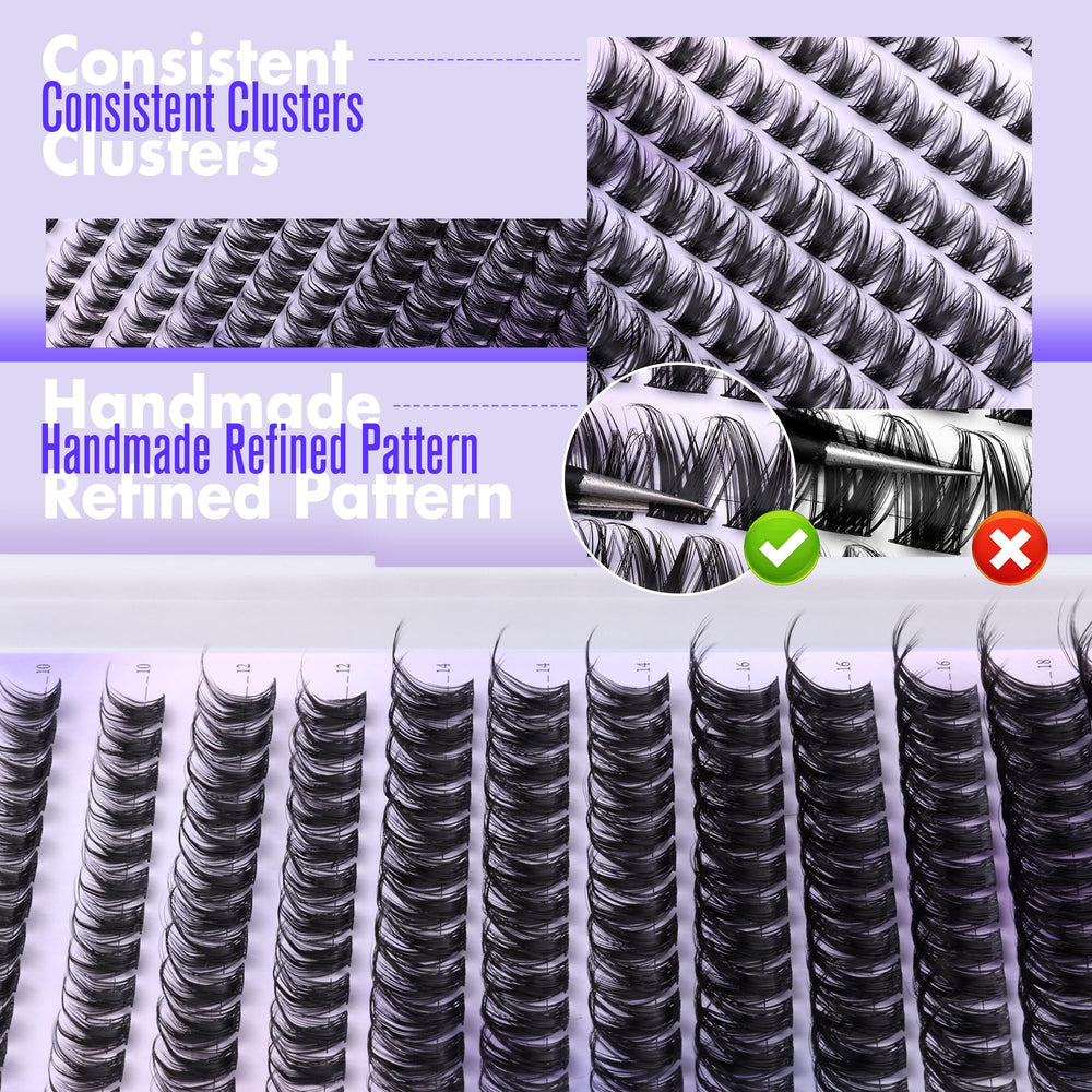 Pawotence at home lash kit enables experimentation with lengths
