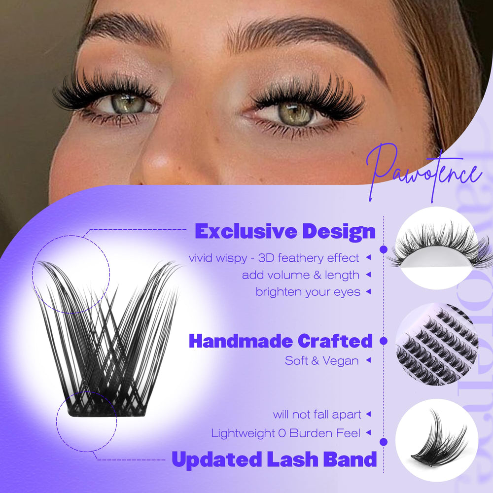 Pawotence DIY eyelash kit box for convenient home use