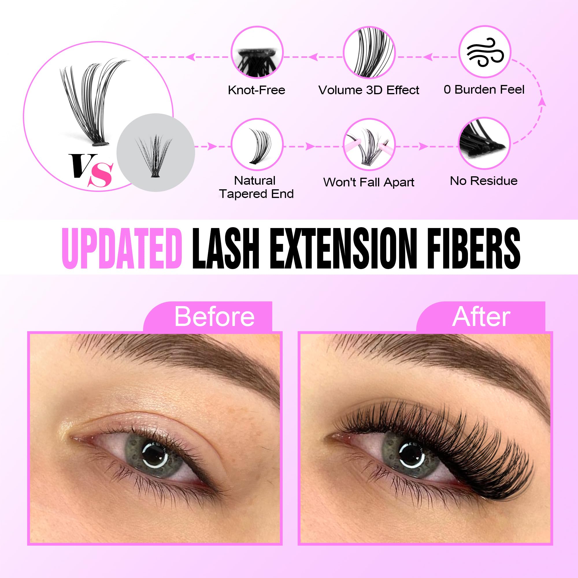 Pawotence lash applicator tweezers enable precise at-home placement.