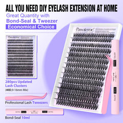 Pawotence lash bond and seal for secure, lasting adhesion