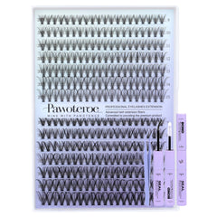 Pawotence Lash Extension Kit box showing 280pcs for at home lash refresh