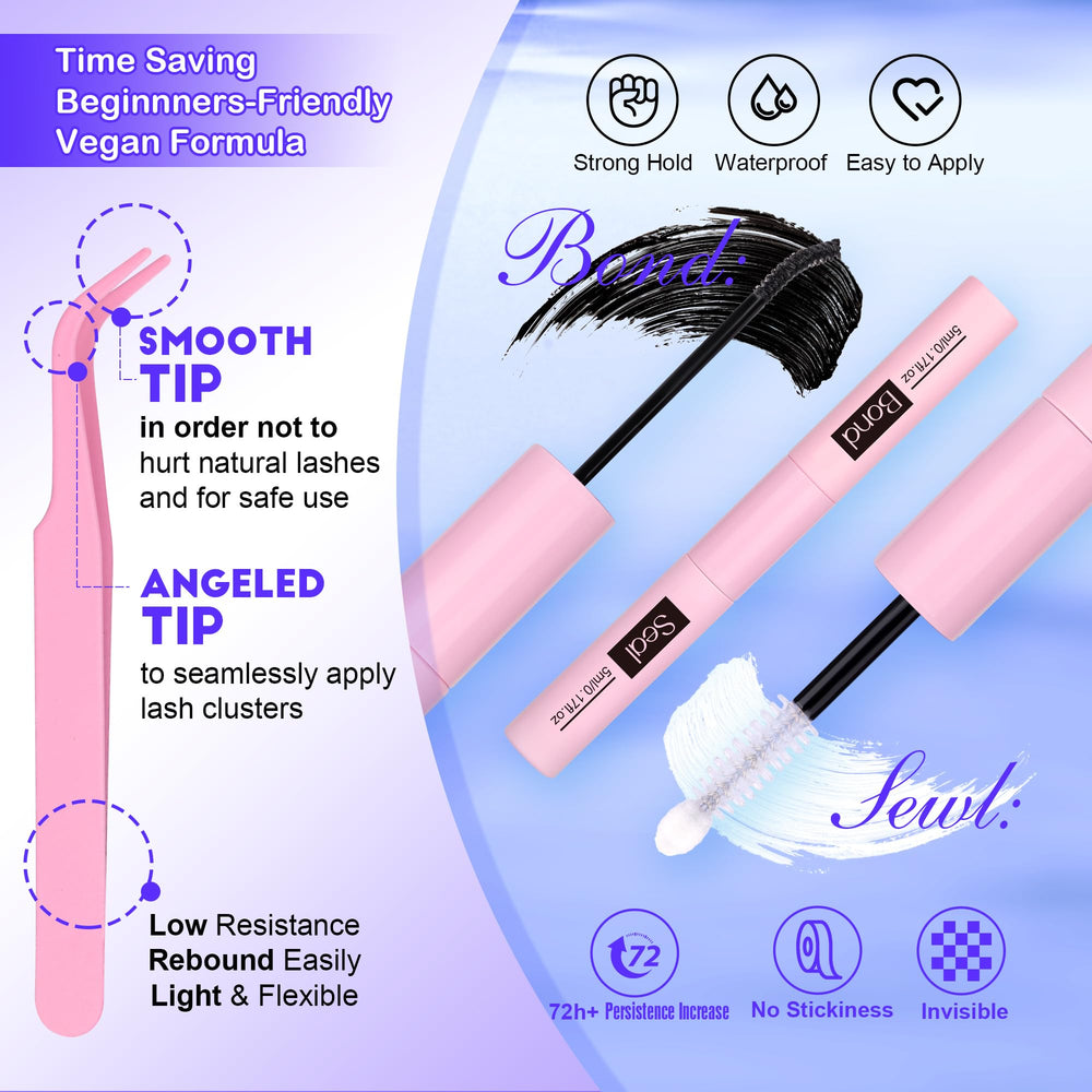 Pawotence natural look clusters for subtle everyday enhancement