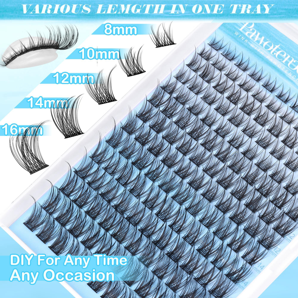 Pawotence Updated Fiber Lashes deliver soft, natural fullness
