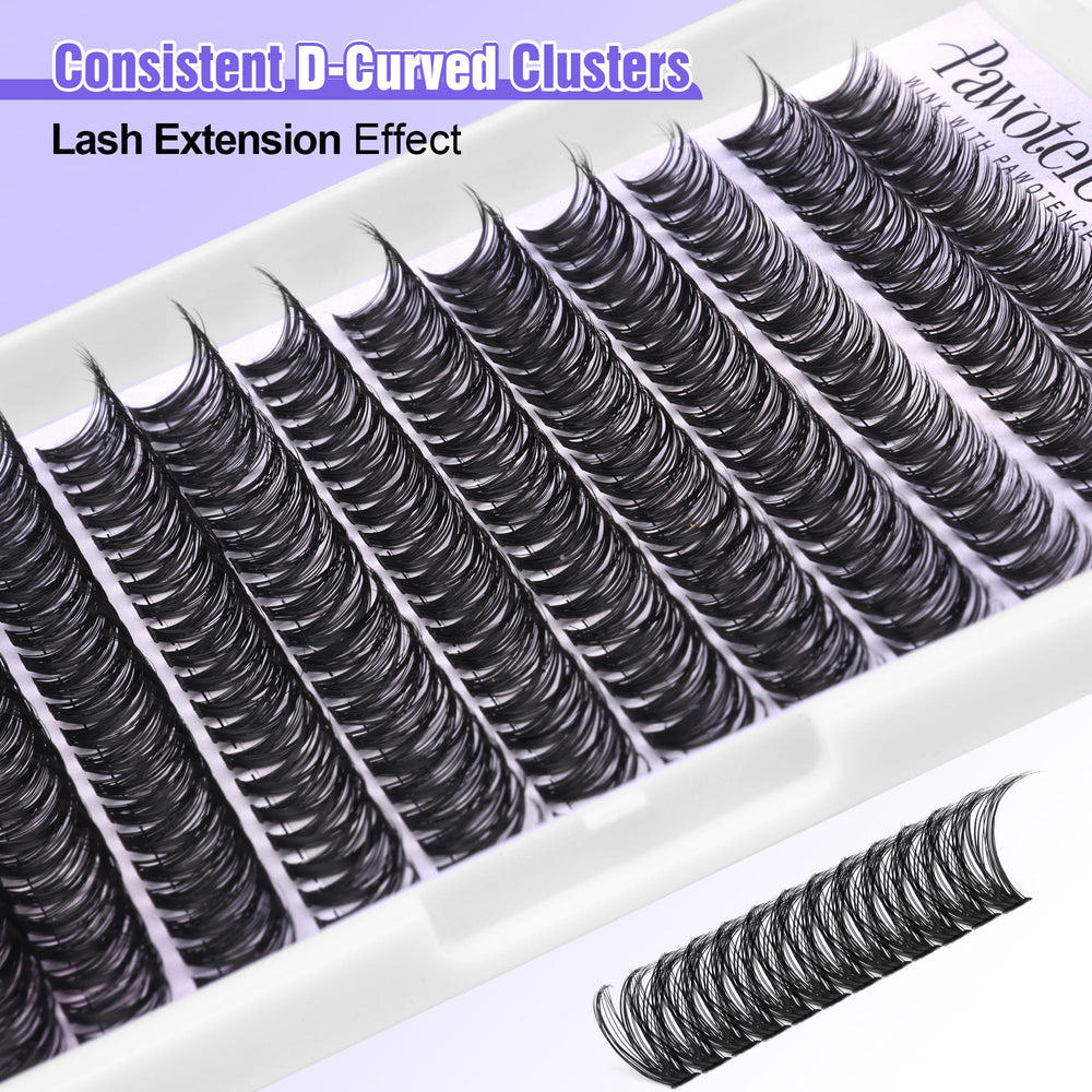 Pawotence varied-length clusters enable customizable looks