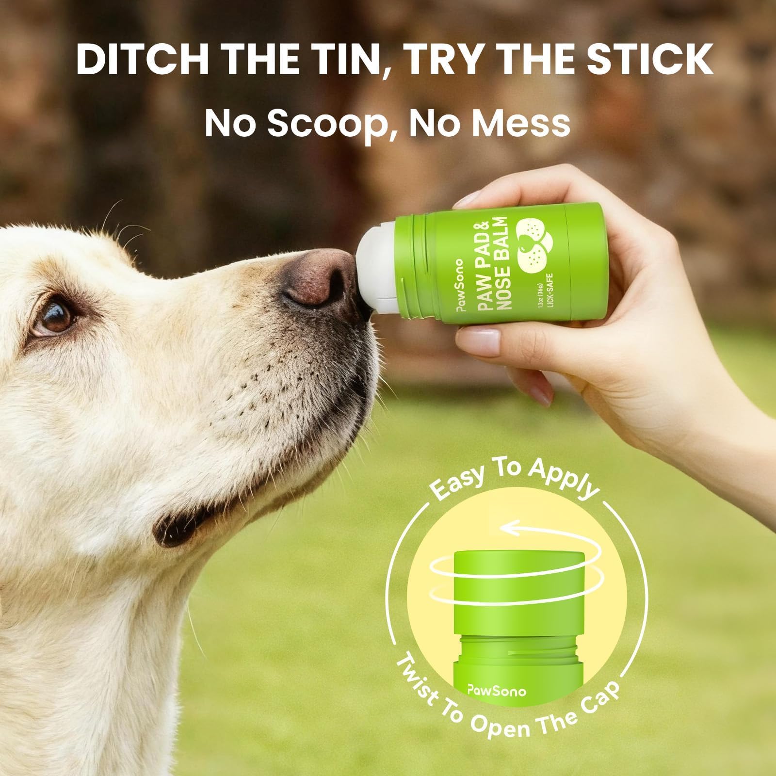 PawSono protects paws on hot pavement and icy surfaces.