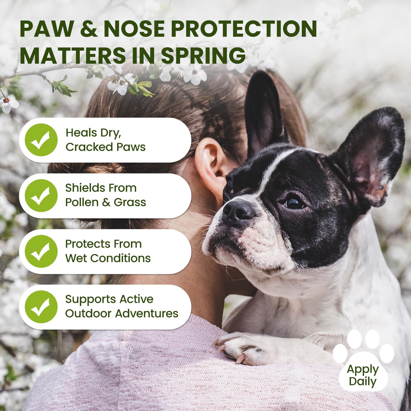 PawSono vitamin E inclusion supports added protection during outdoor use.