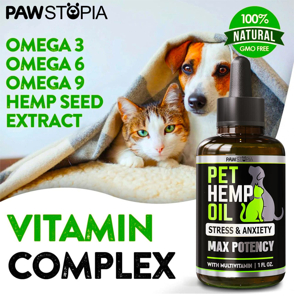 Pawstopia stress relief bottle helps calmer pets