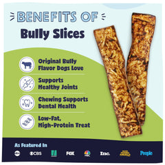 Pawstruck rawhide slices long-lasting chew visible, helping keep dogs occupied.