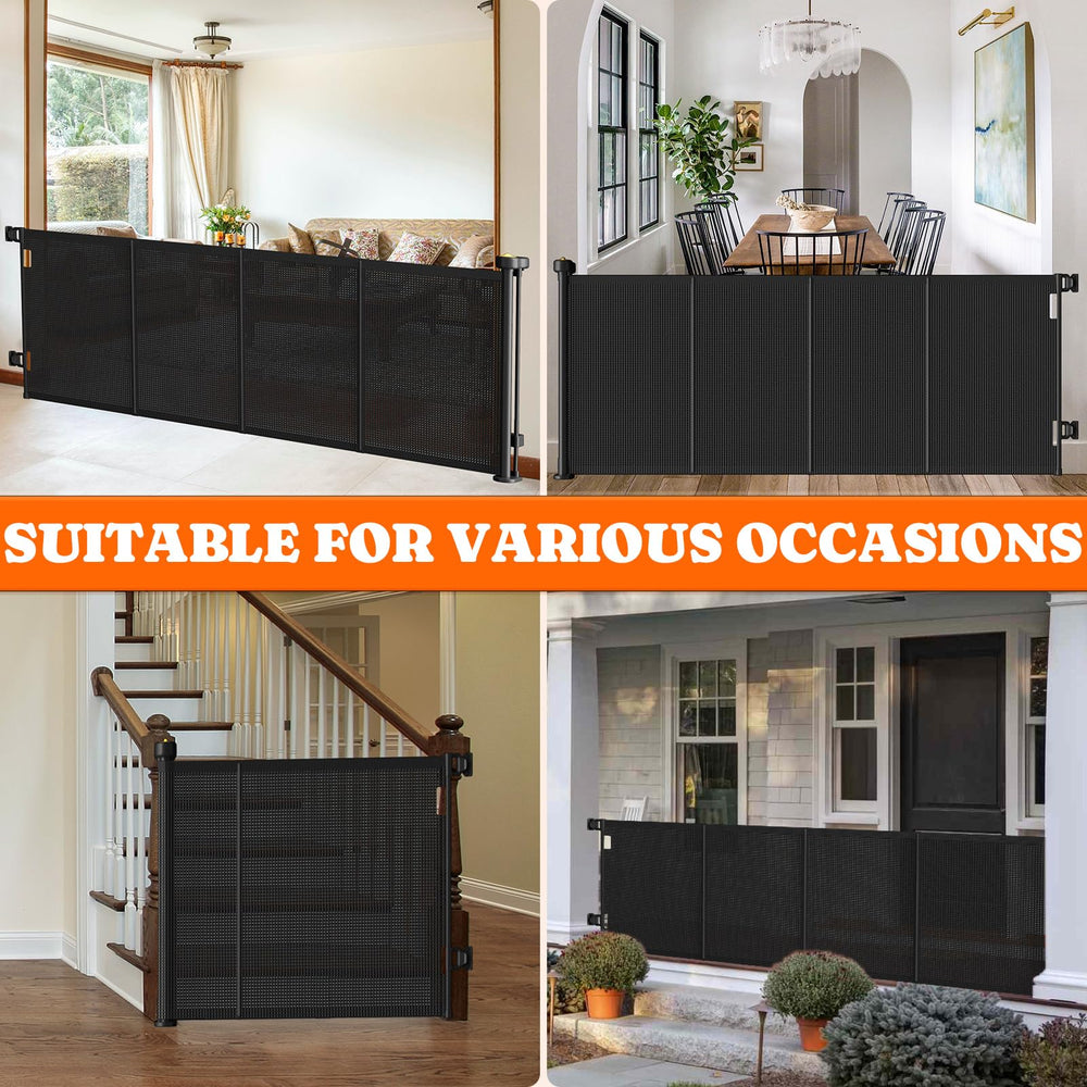 Pawtners adjustable lower bracket accommodates various baseboards for stable mounting.