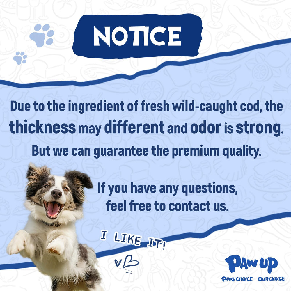 PAWUP Cod Skin Rolls textured roll close-up demonstrates chewy, durable snack