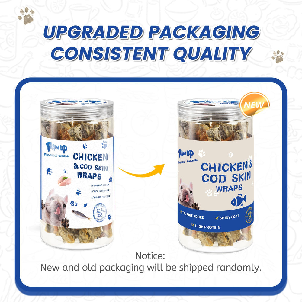 PAWUP 12.5 oz package offers regular rewards and training moments.