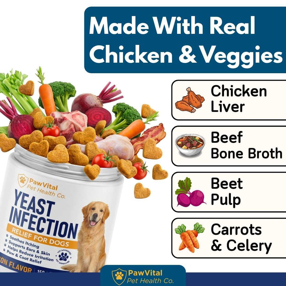 PawVital marshmallow root and ginger blend supports gentle tissue comfort.