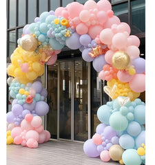 PAXILE 5-inch balloons in a compact garland accent for tabletops.