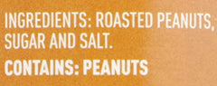 PB2 label closeup, showing low-fat peanut butter option.