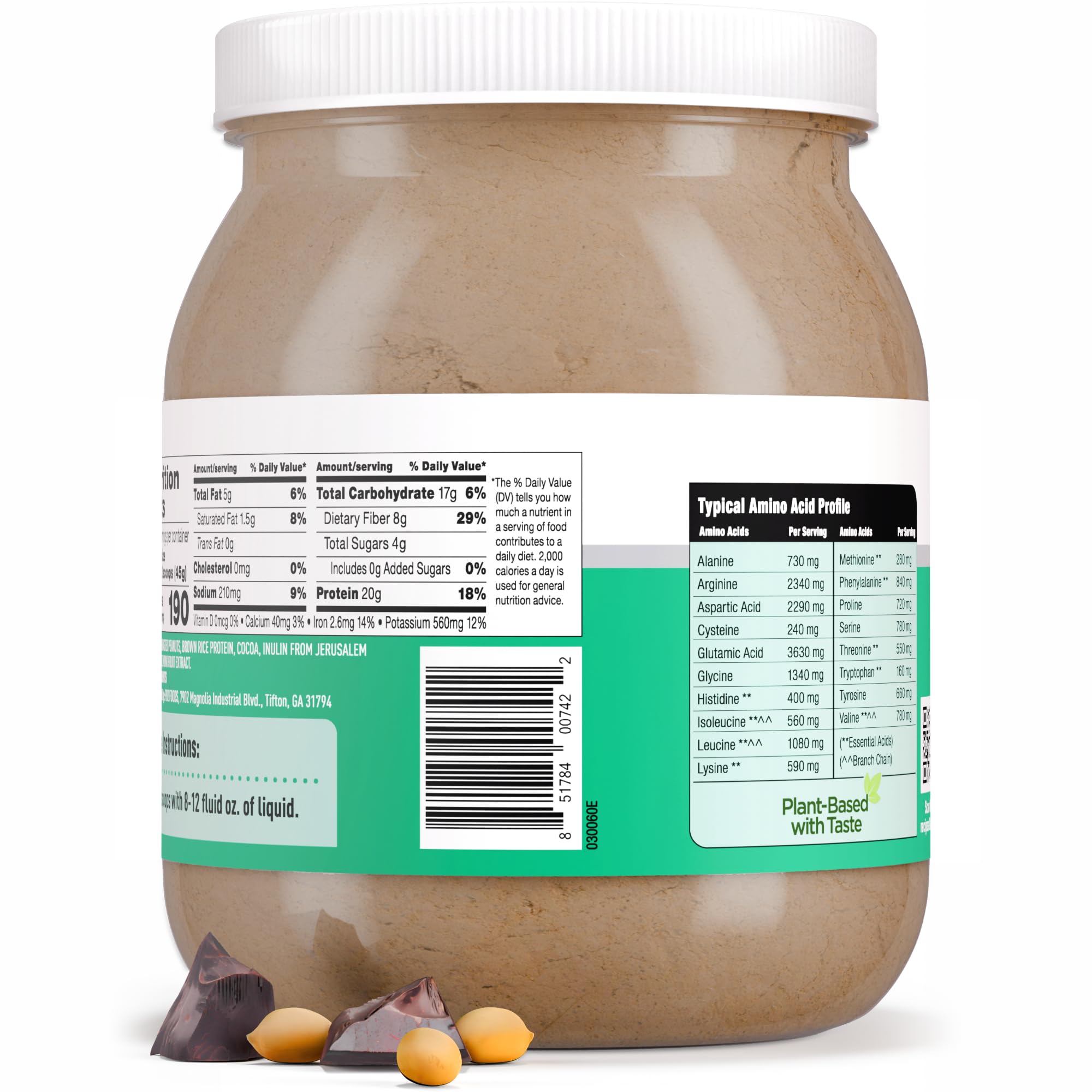PB2 Performance Protein powder on oats shows versatile topping for breakfast.