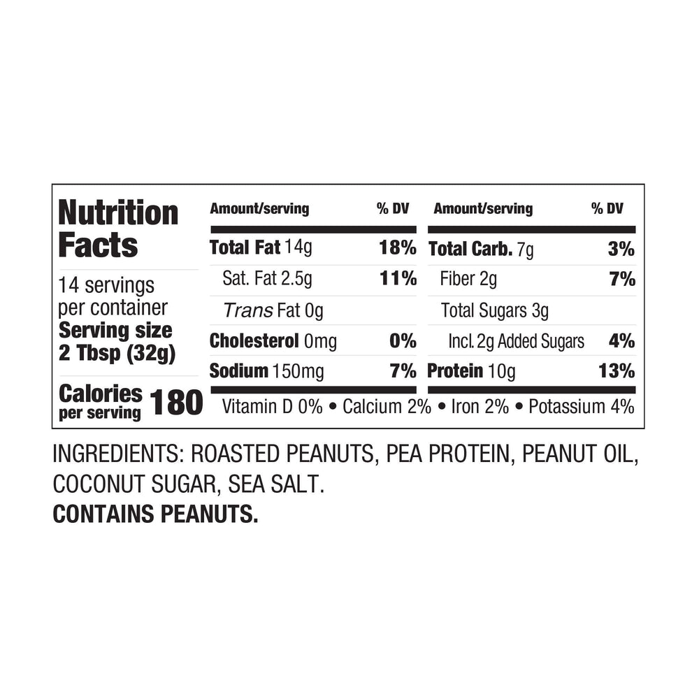 PBfit spread bottle close-up highlighting plant-based protein.