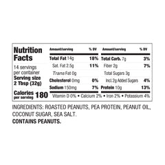 PBfit spread bottle close-up highlighting plant-based protein.
