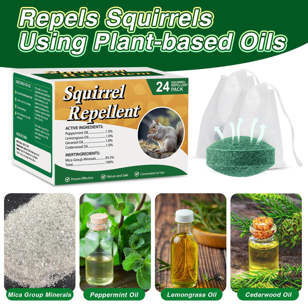 Pblovylu squirrel repellent ball for attic keeps pests away safely