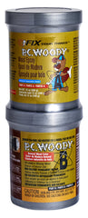 PC-Woody tan epoxy paste bottle for durable wood repair.