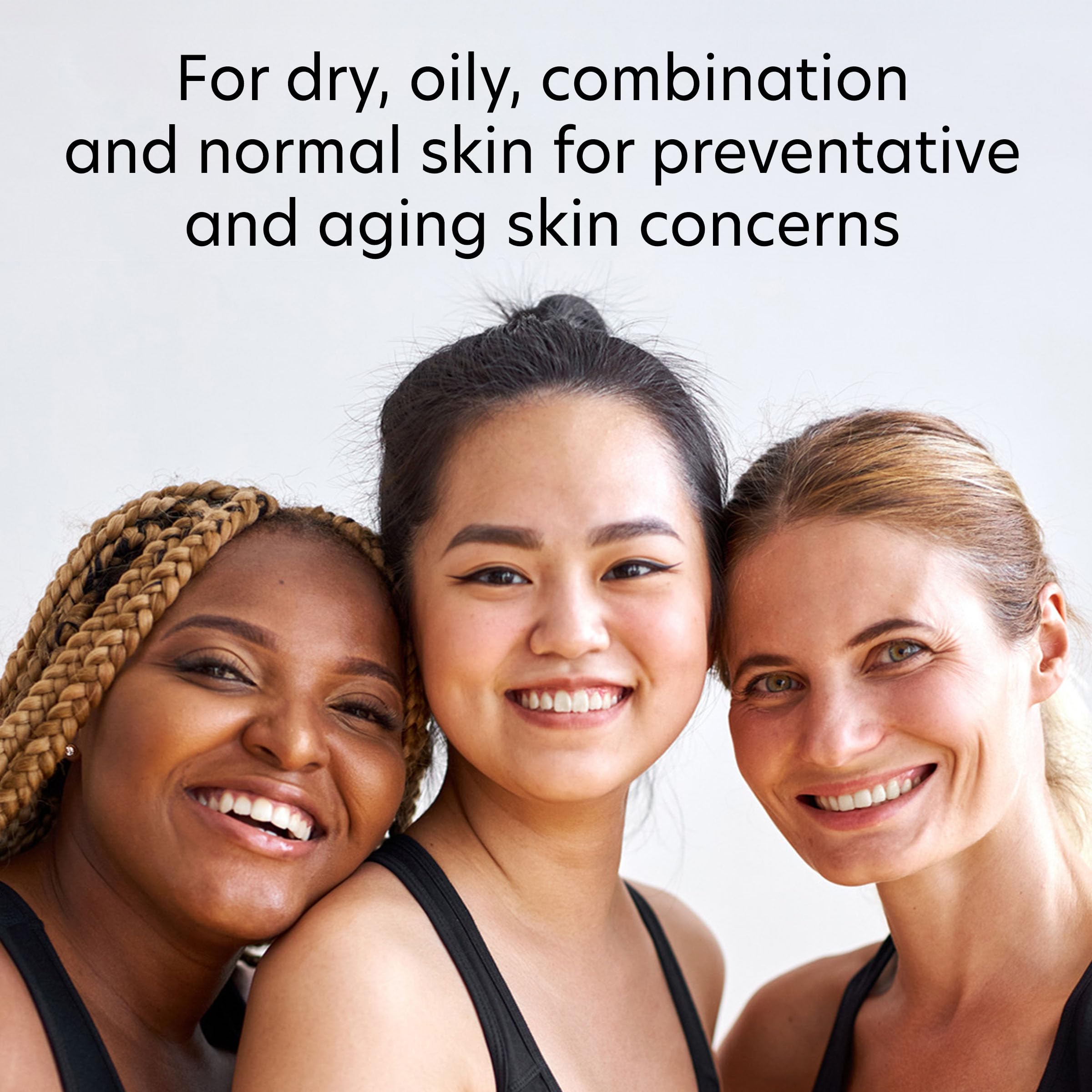 PCA SKIN Nutrient Face Toner on skin during routine application