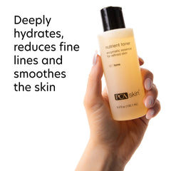 PCA SKIN Nutrient Face Toner ingredient label highlights Pumpkin Wine and Lactic Acid