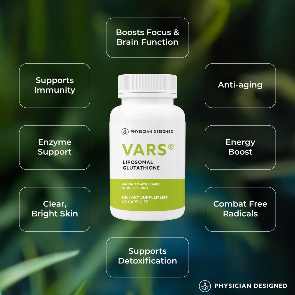 PD VARS Setria liposomal delivery system emphasizes enhanced absorption.