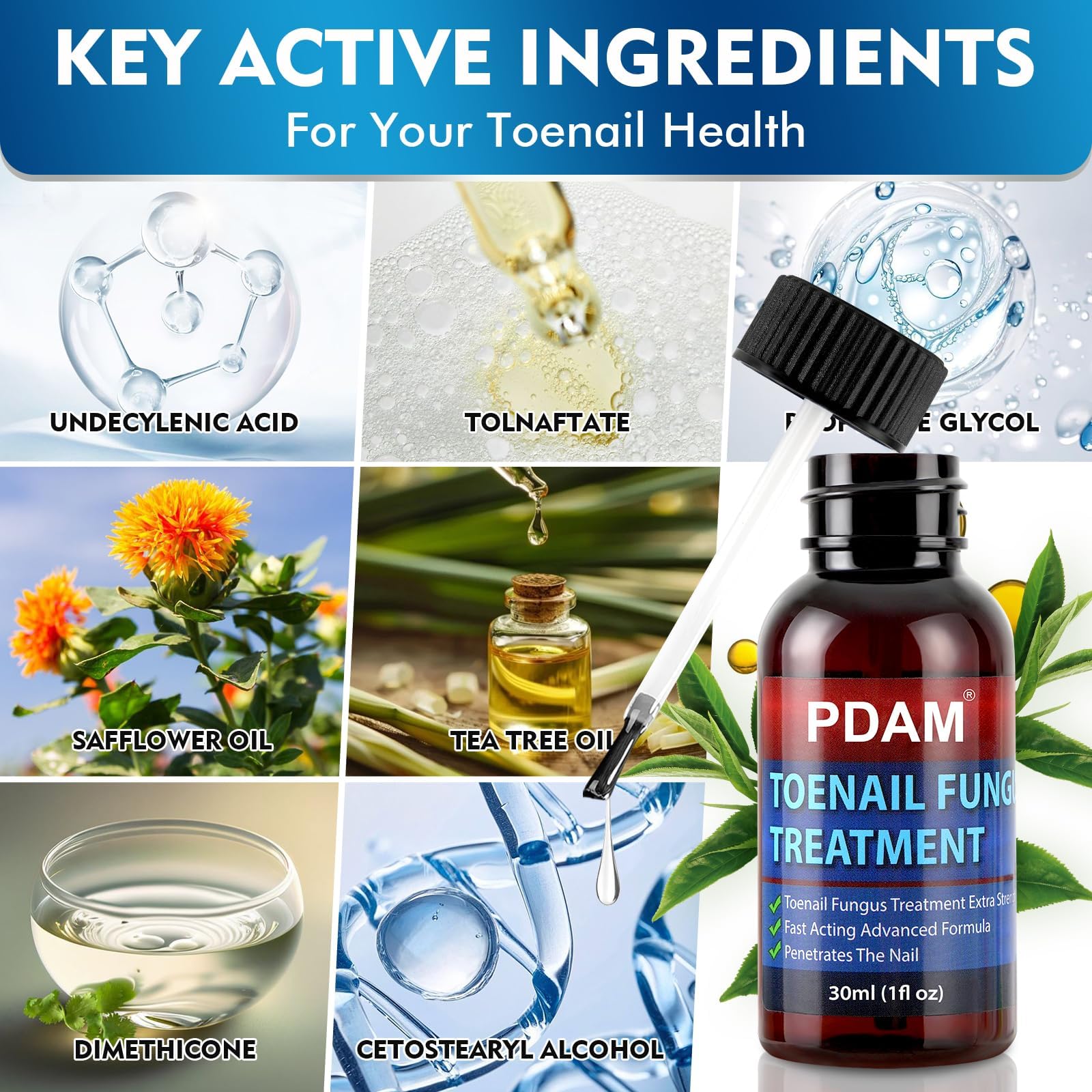 PDAM application steps guide for morning, post-shower, and night.